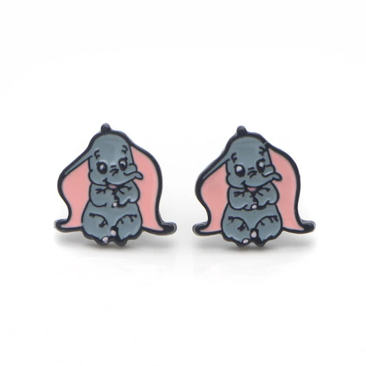 LT958 Disney Yoda, Baby Mickey & Stitch Cute Earrings – Fashion Jewelry for Women & Kids