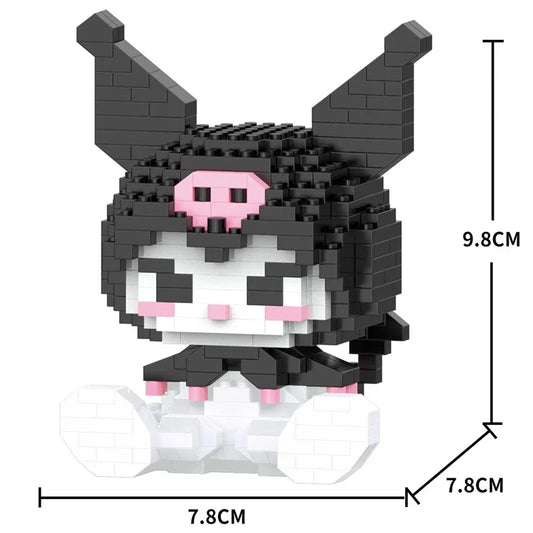 Sanrio Hello Kitty & Friends Building Blocks Set – Cute Brick Toys for Girls & Kids