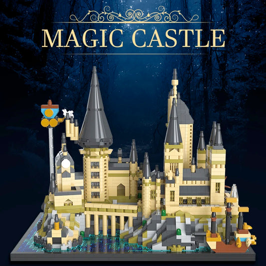 2700+pcs Magic World Medieval Castle MOC Building Set – Compatible Fantasy Brick Model for Kids & Adults