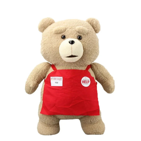 46cm TED 2 Plush Teddy Bear – Apron Style Soft Stuffed Toy