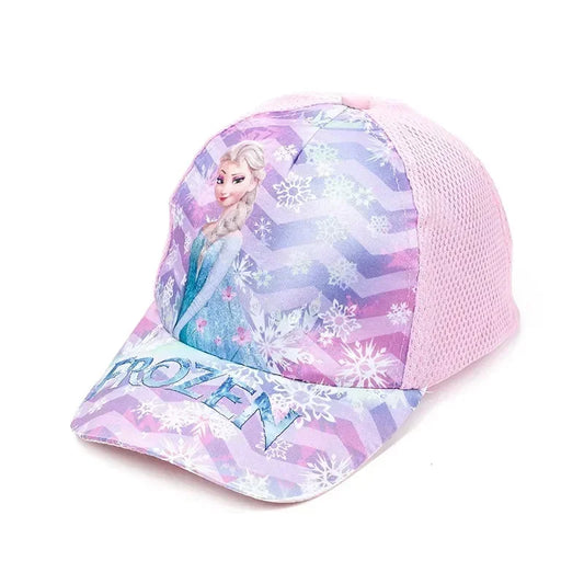 Kawaii Frozen Hat – Elsa & Anna Baseball Cap for Girls