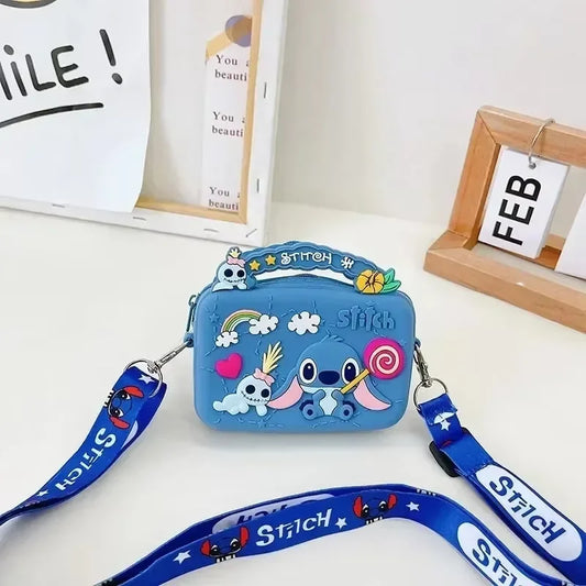 Stitch Disney Silicone Bag – Cartoon Anime Shoulder Purse