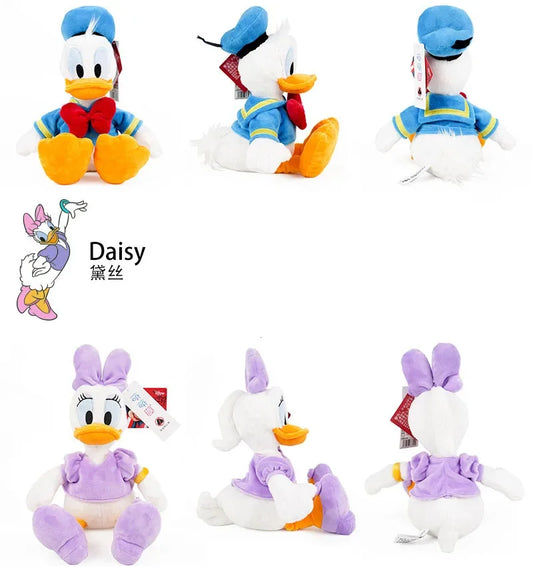 Disney Donald Duck & Daisy Plush Toys – Cute Cartoon Stuffed Animal Dolls