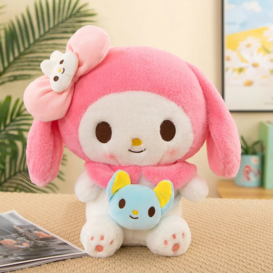 Big Size Sanrio Kuromi Plush Dolls – Kawaii My Melody & Cinnamoroll