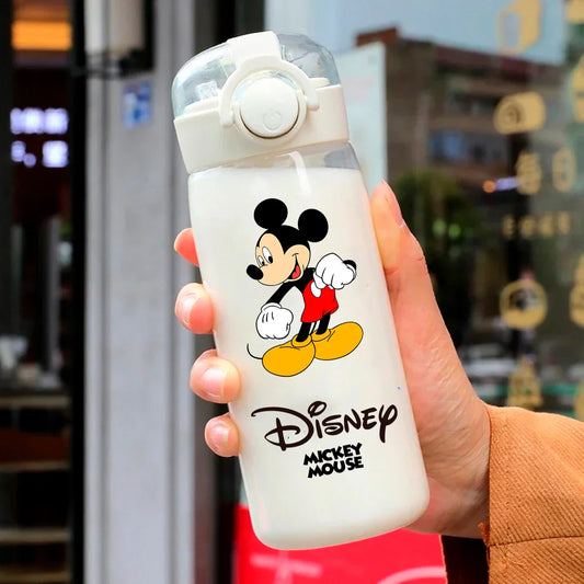 Disney Mickey Mouse & Donald Duck Plastic Water Bottle – 400-600ML Large Capacity