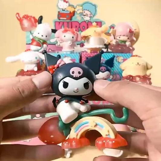 Sanrio Strawberry Paradise Blind Box – Kawaii Kuromi, Cinnamoroll, My Melody Figures