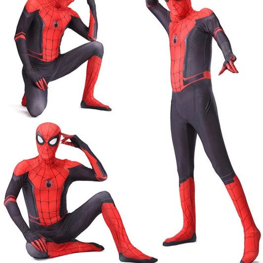 Spider-Man Cosplay Bodysuit – Carnival & Party Costume for Adults and Kids