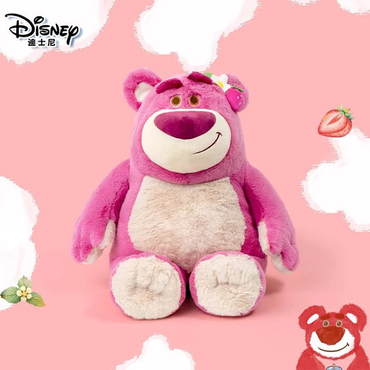 Kawaii Disney Toy Story 4 Lotso Strawberry Bear – Plush Stuffed Toy