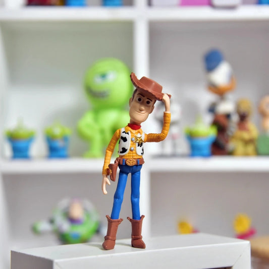 Disney Toy Story 4 Action Figures – Woody, Buzz Lightyear, Forky & Rex Mini Collection Set