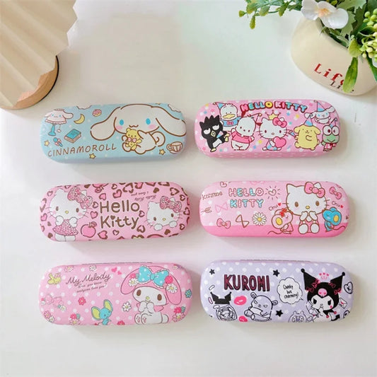 MINISO Disney Stitch Glasses Storage Box – Cute Cartoon Protective Case