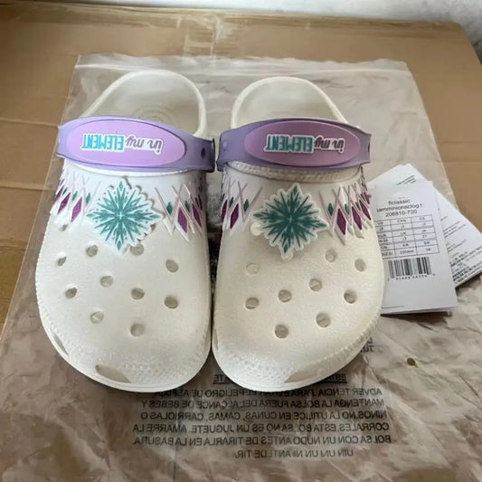 Disney Hole Sandals – Frozen, Squirtle & Charmander Kawaii EVA Summer Slippers for Kids