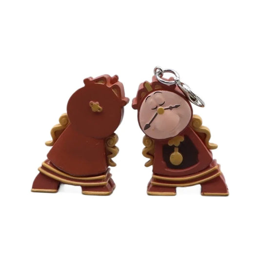 Cute Disney Beauty and the Beast Cogsworth Clock Miniature – Collectible Toy Model