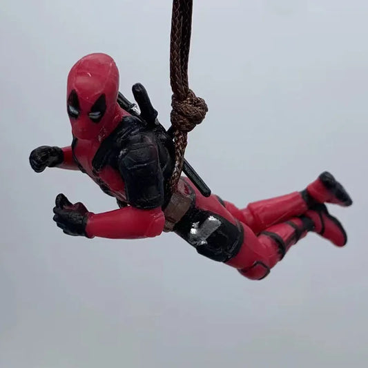 Deadpool Action Figure Pendant – Marvel Car Mirror & Room Hanging Decoration