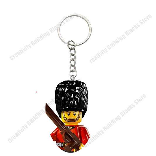 Shark Man, Penguin Man & Banana Man Keychain – 3D DIY Cartoon Figures