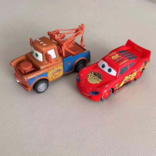 Disney Toy Story 3 Model Car – McQueen & Woody Pull-Back Toy