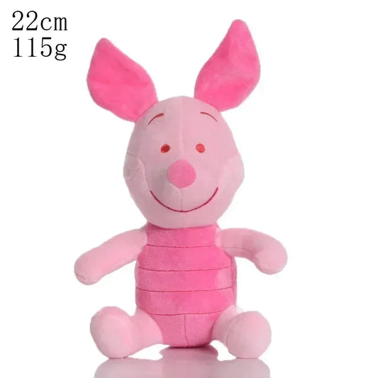 21–25cm Hot Disney Cartoon Animal Figures – Pooh, Tigger, Eeyore, Piglet Plush Toys