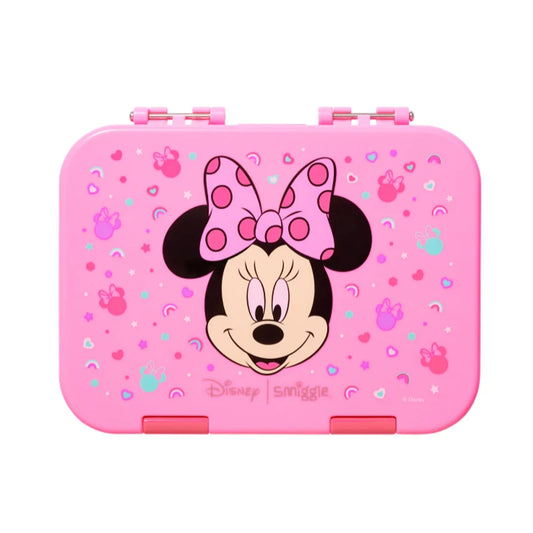 Genuine Smiggle x Disney Minnie Mouse School Set – Backpack, Wallet, Lunch Bag & Water Bottle forkk Girls