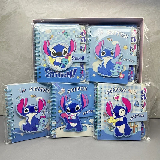 New Stitch Notebook – Cute Anime Cartoon Portable Diary