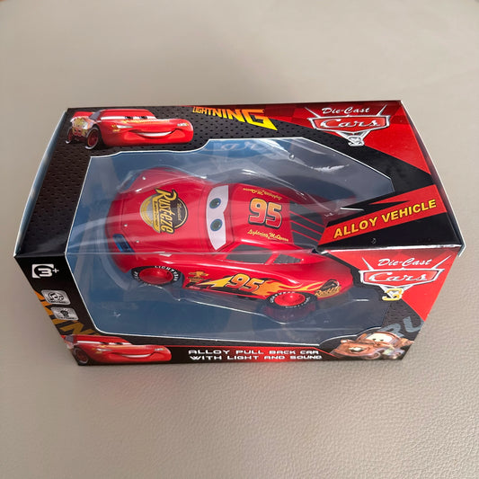 Disney Toy Story 3 Model Car – McQueen & Woody Pull-Back Toy