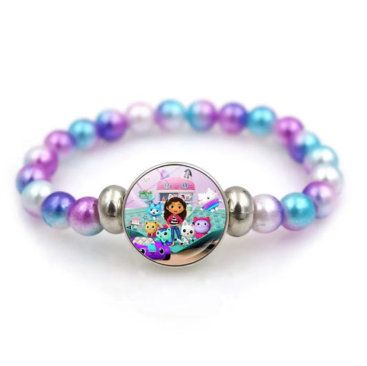Gabby’s Dollhouse Bracelets – Cute Beaded Wristband Accessories