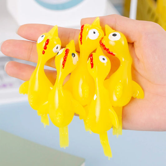 30pcs Fun Soft Plastic Finger Catapult Chicken Game – Kids Party Gift Set