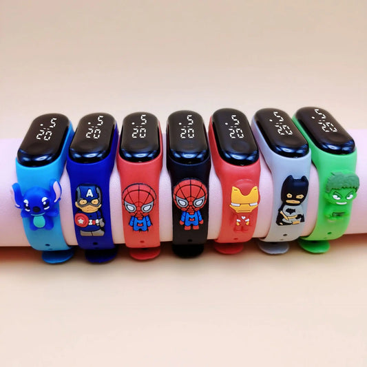 Marvel Children’s Watch – Cartoon Fashion LED Digital Display