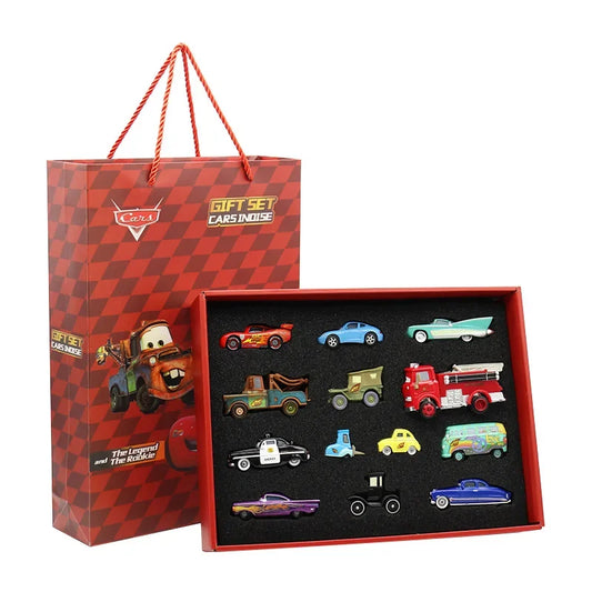 8/13/15pcs Disney Pixar Cars Gift Box – Metal Diecast Model Set