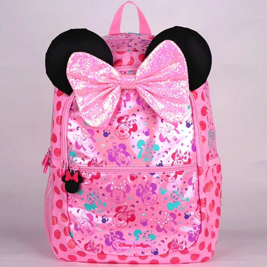 Genuine Smiggle x Disney Minnie Mouse School Set – Backpack, Wallet, Lunch Bag & Water Bottle forkk Girls