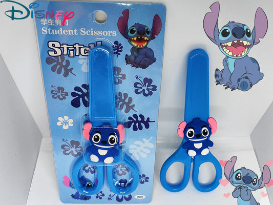 Disney Stitch Stainless Steel Scissors & Silicone Paper Knife – Crafting Supplies