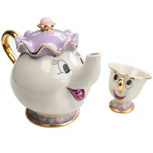 Disney Beauty and the Beast Teapot & Tea Set – Mrs. Potts, Chip Mug & Coffee Pots