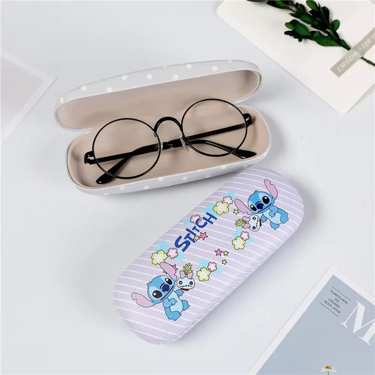 Disney Lilo & Stitch Glasses Case – Princess Series Hard Shell Protective Box for Kids