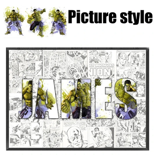 Marvel Movie Heroes Canvas Poster – Spider-Man & Iron Man
