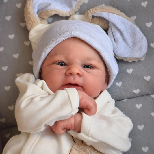 NPK 19-Inch Reborn Baby Doll – Elijah Awake Collectible Art Doll
