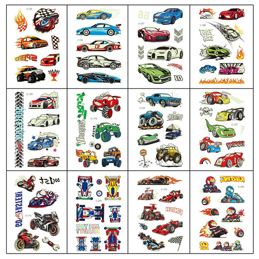 Race Car Party Favors Set – Mini Race Cars, Keychains, Slap Bracelets & More