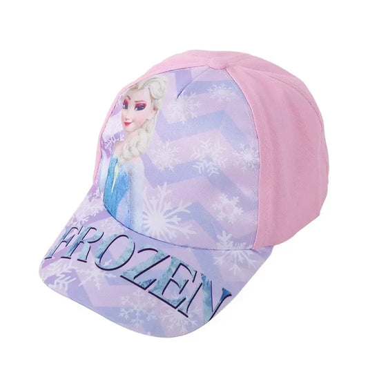 Kawaii Frozen Hat – Elsa & Anna Baseball Cap for Girls