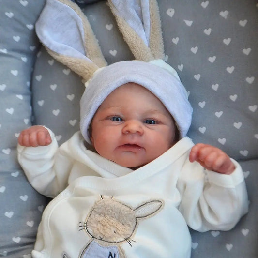 NPK 19-Inch Reborn Baby Doll – Elijah Awake Collectible Art Doll