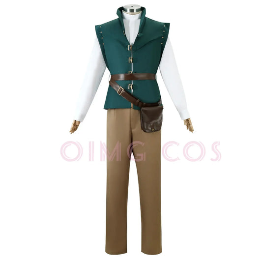 Flynn Rider Cosplay Costume – Adult Tangled-Inspired Carnival & Halloween Uniform
