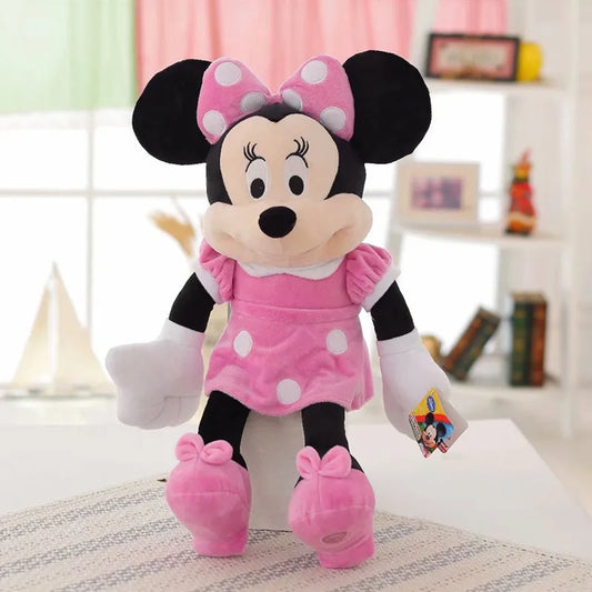 Disney Cartoon Plush Toys – 30/40cm Miaomiao House Minnie, Mickey, Pluto & Friends