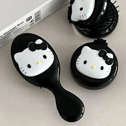 Kawaii Hello Kitty Air Cushion Comb – Cute Sanrio Styling Tool for Girls