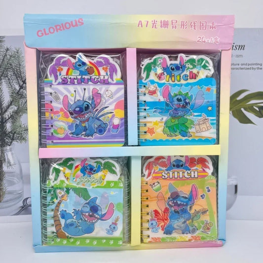 New Stitch Notebook – Cute Anime Cartoon Portable Diary