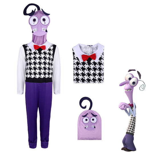 Inside Out Anime Movie Cosplay Costumes – Joy, Anger & Fear Outfits for Adults & Kids