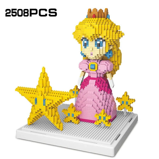 Herocross Disney Princess Peach – 2508pcs Super Micro Blocks