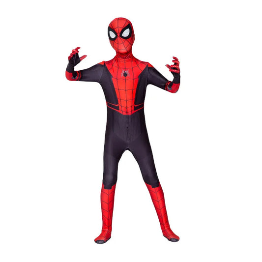 Miles Morales Spider-Man Costume – 3D Style Superhero Jumpsuit for Boys & Girls