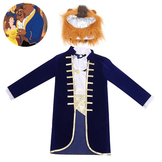 Beauty and the Beast Anime Jacket Set – Beast Cosplay Costume for Boys