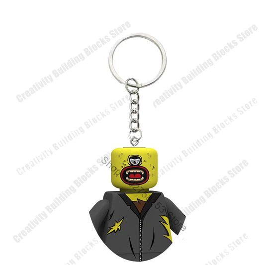 Pumpkin Man, Witch & Vampire Keychain – 3D DIY Halloween Figures