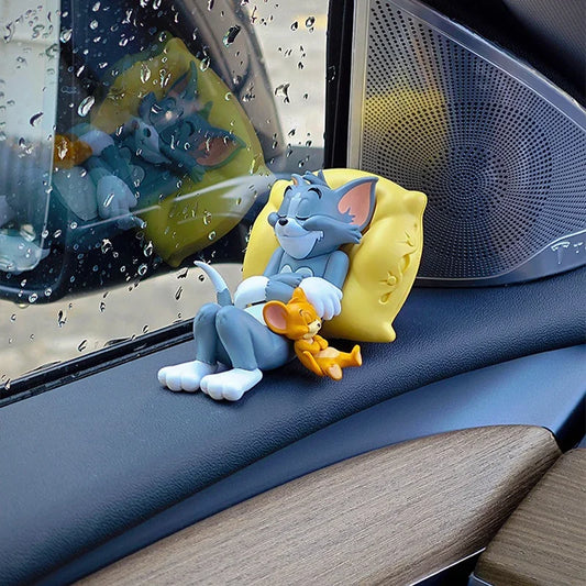 Tom and Jerry Car Dashboard Decor – Cute Cartoon Accessories for Women