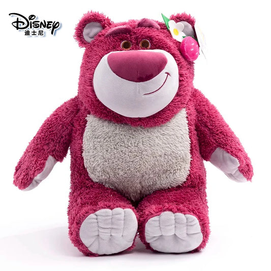Kawaii Disney Toy Story 4 Lotso Strawberry Bear – Plush Stuffed Toy