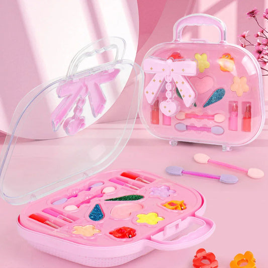 Princess Makeup Box Play House Toy – Cosmetic Handbag Set for Girls