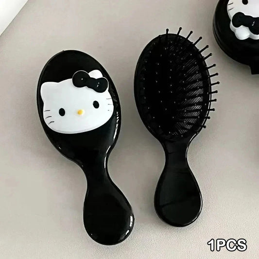 Kawaii Hello Kitty Air Cushion Comb – Cute Sanrio Styling Tool for Girls